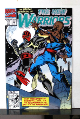 The New Warriors #18  December  1991