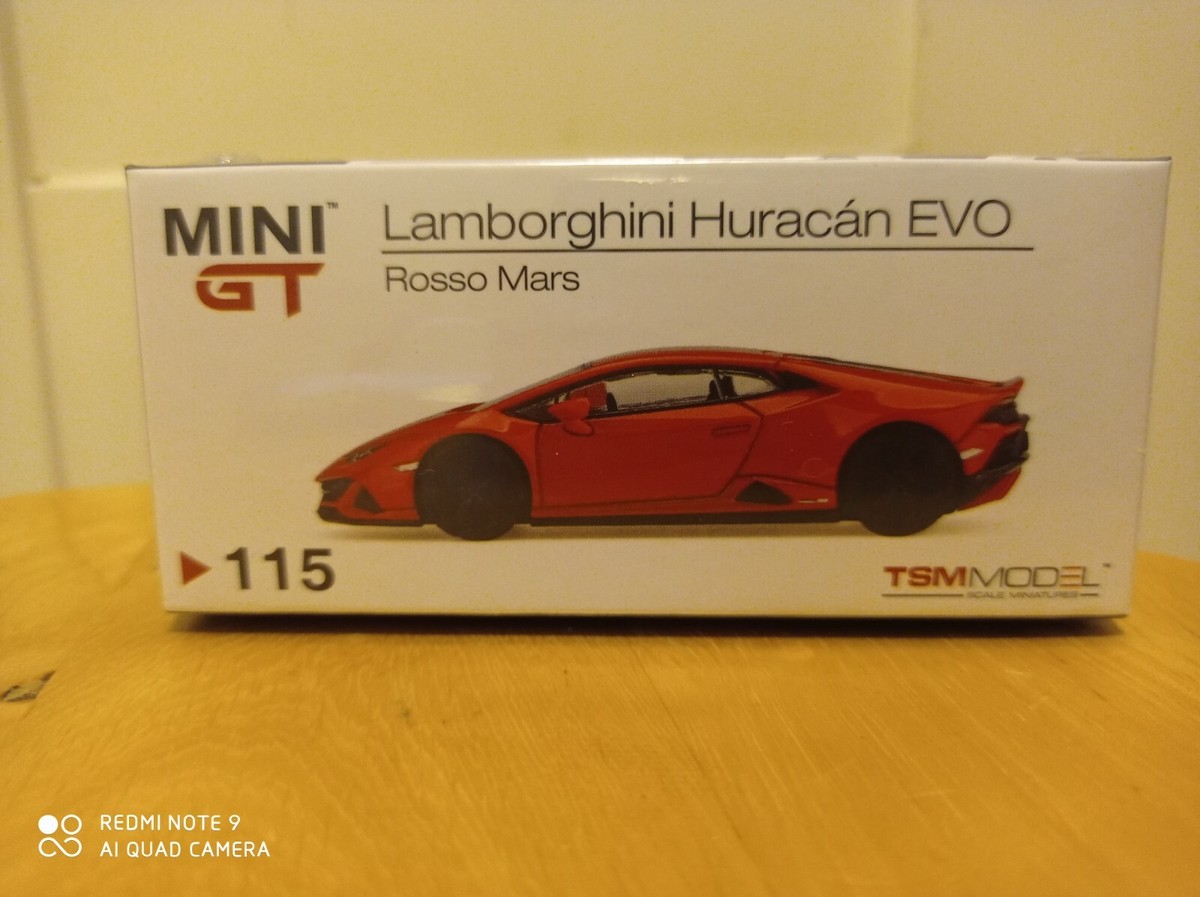 ミニカー MINI GT No.115 Lamborghini Huracan EVO MINI GT 115 Lamborghini Huracán EVO Rosso Mars mijo version