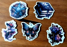 Witch Themed Stickers 10 Per Pack