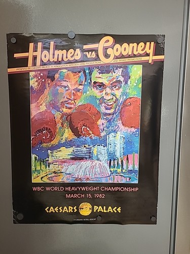 Larry Holmes vs. Gerry Cooney Caesar's Palace Heavy Weight Championship 1982