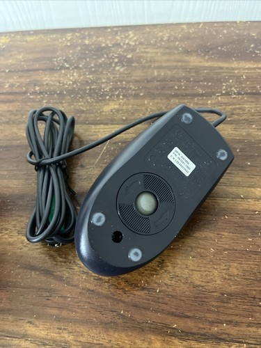 Original Dell Logitech 0W1668 PS 2 Wired Tracking Ball Mouse - Picture 3 of 3