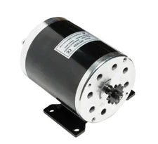 UNITE MY1020 29.2A 800W 36V electric motor w Base T8F sprocket f scooter GoKart