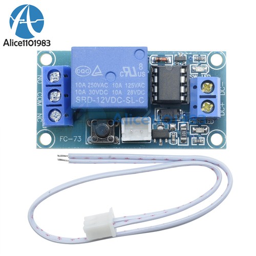 1/5/10PCS 12V Latching Relay Module With Touch Bistable Switch MCU Control - Picture 3 of 39