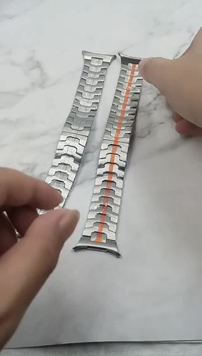 Luxury Titanium Watch Band For Samsung Galaxy Watch 7 Ultra 2025 Strap Wristband - Vidéo 1 sur 1