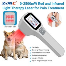 Touchscreen Low Level Laser Therapy Device Infrared Light for Body Pain Relief