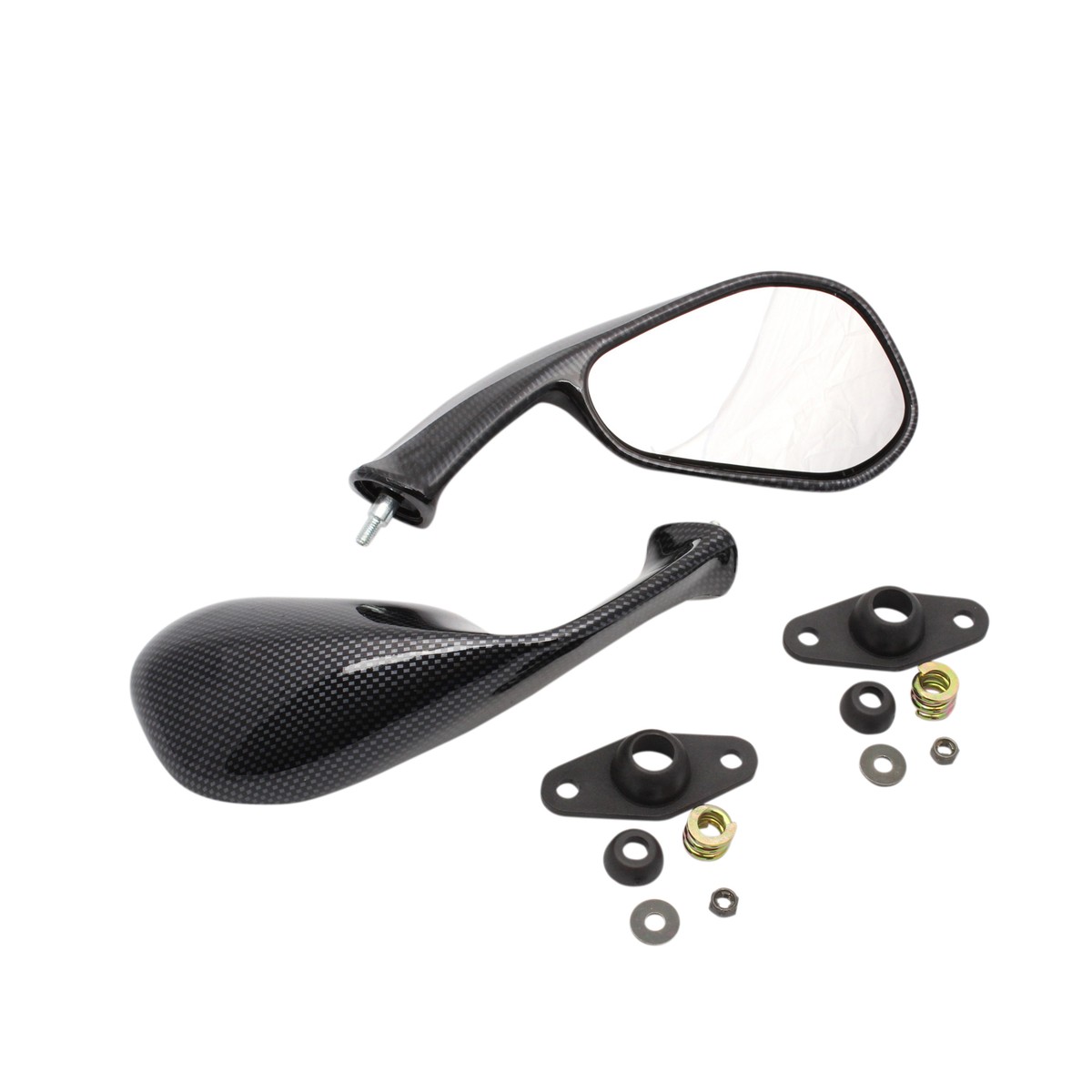 Rétroviseur Chaft Extra Black Red en Stock Rétroviseur Chaft Extra Black Red en Stock