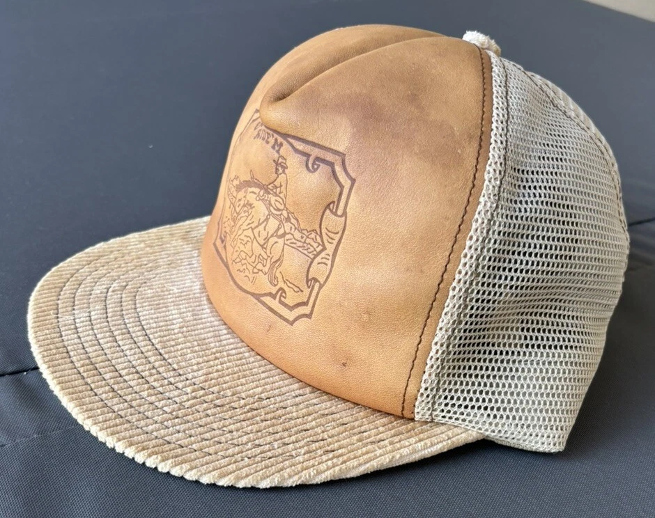 Gorra de Colección Ride’m Vaquero Rodeo Malla Camionero SnapBack Hecha en EE. UU. Reynolds Foto 3 de 4