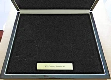LUXURY WW1 CENTENARY SOVEREIGN SET 5 COIN DISPLAY CASE (ONLY)