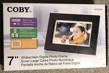 Coby DP700 7" Widescreen Digital Picture Frame LED Display 16:9 Photo Viewer