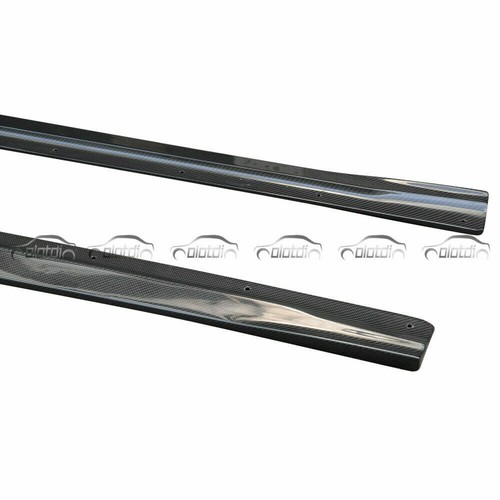Faldas laterales de fibra de carbono para 2016UP BMW F87 M2 M2C estilo 3D extensión delantales labiales - Imagen 4 de 12