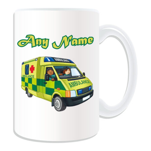 Tazza regalo personalizzata ambulanza cassetta dei soldi NHS ospedale St John tazza paramedica tè - Foto 16 di 20