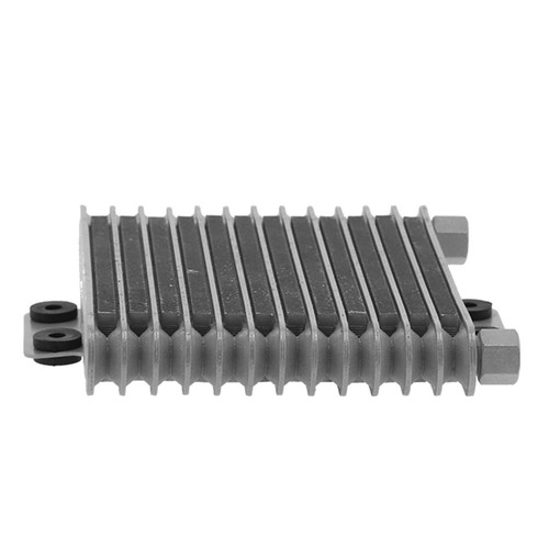 Engine Oil Cooler Silver Universal Radiator For Automobile Motorcycle - Picture 15 of 24