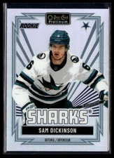 2025-26 O-Pee-Chee Platinum Retro Rainbow Rookie Sam Dickinson