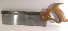 Antique Henry Disston & Sons - 10” Back Saw 1878-1888 - EXCELLENT Condition