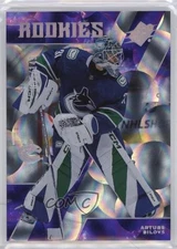 2023-24 SPx Rookies Purple Parallax /149 Arturs Silovs #181 Rookie RC