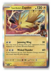 Team Rocket's Zapdos 070/182 Destined Rivals