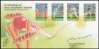 NEW ZEALAND 1994 LE FDC SIGNED CRICKET (ID:23/LEF01)