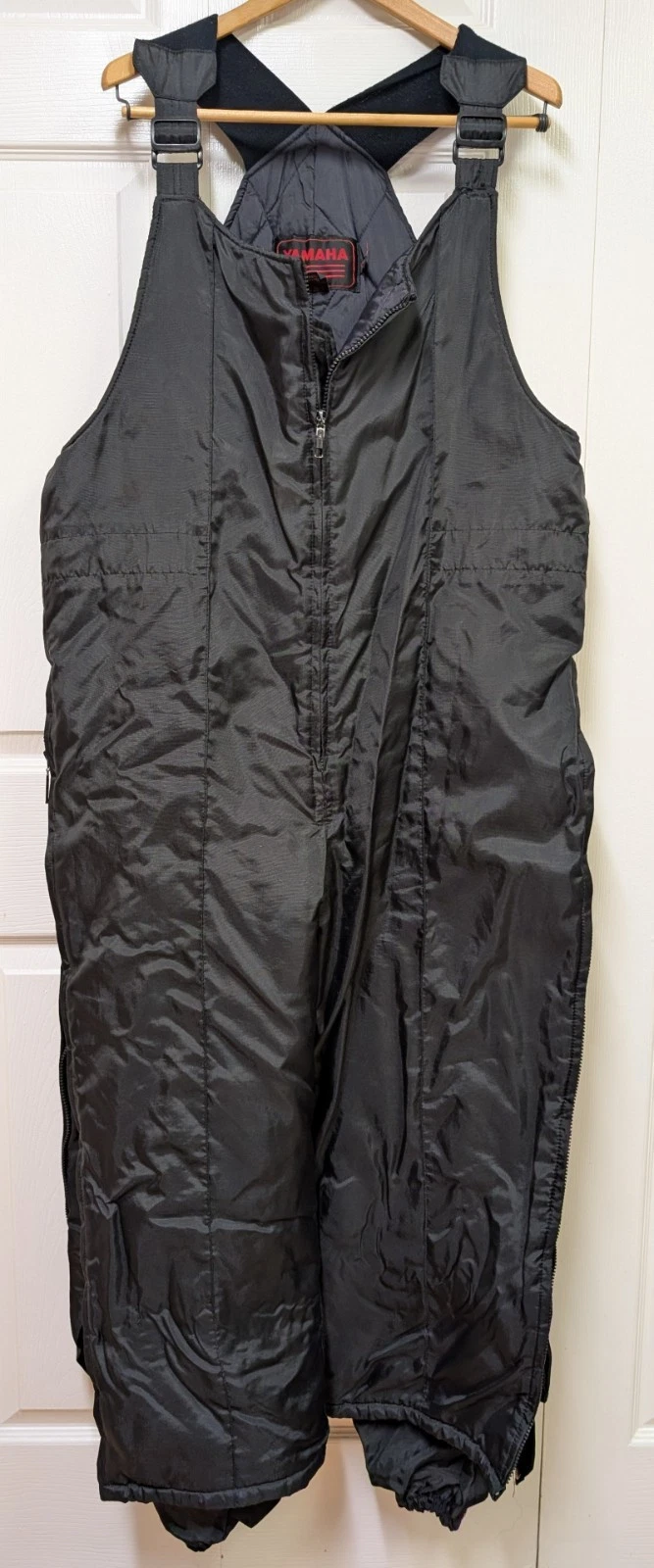Yamaha Black Insulated Snowmobile Bib Overalls Ladies SX - Skiing, Snowboarding