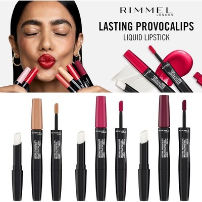 RIMMEL Lasting Provocalips Longwear doppelseitiger flüssiger Lippenstift Farbton wählbar
