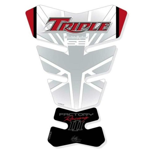 Protector Deposit MOTOGRAFIX Triumph Speed Triple White for
