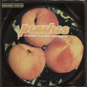 Presidents of the United States of America Peaches 7" vinyl UK Columbia 1996 - Picture 1 of 2