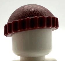 LEGO Dark Red Cap, Knit Accessory For Minifigure USED