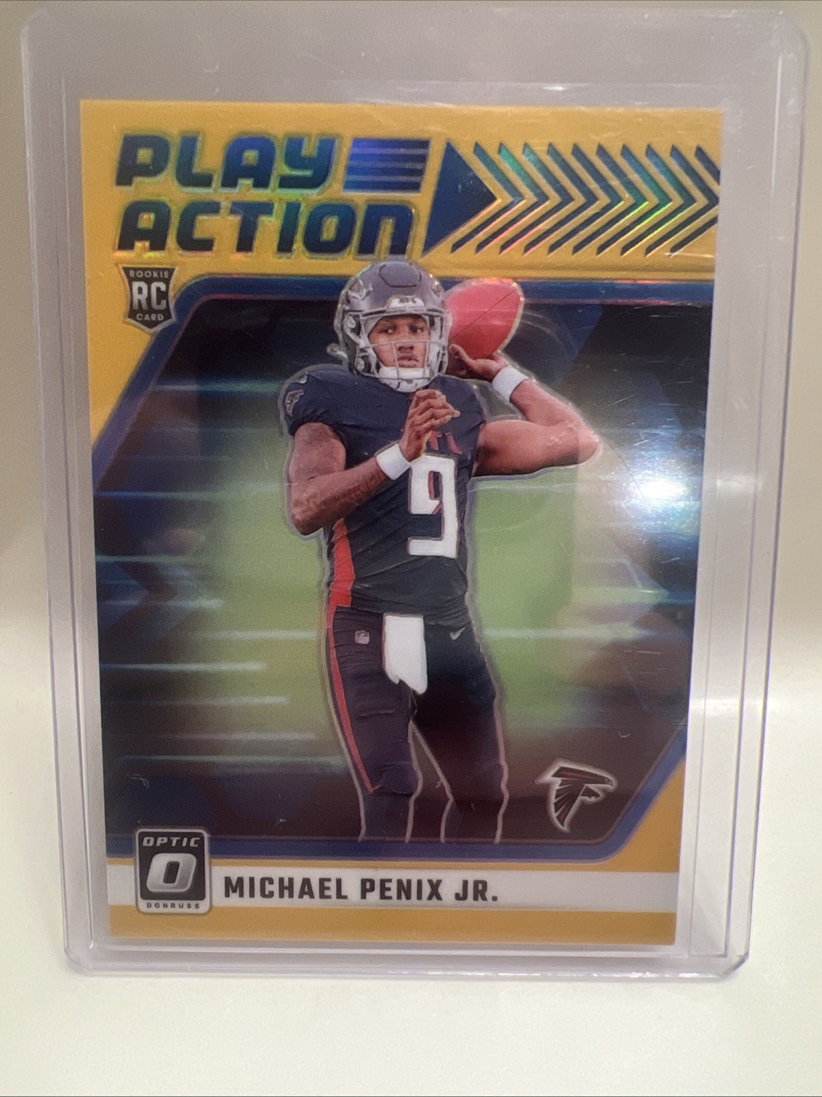2024 Panini Donruss Optic - Play Action Michael Penix Jr. GOLD #1/10!!!