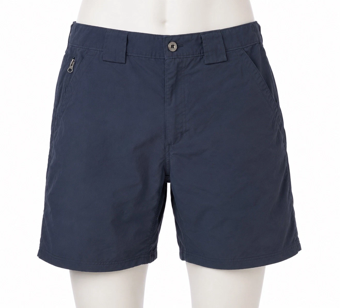Duluth Trading Co Mens XL Navy Nylon Utility Fishing Outdoor Shorts Quick Dry