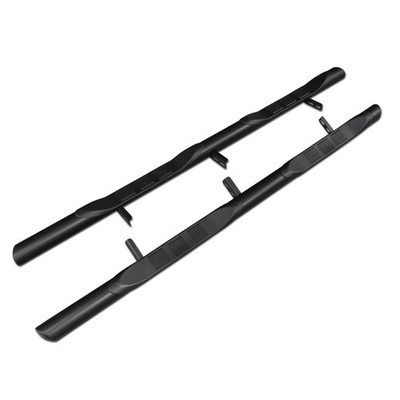 Trittbretter mit Seitenrohren für Jeep Grand Cherokee (WK2) 2010-2021 Schwarz
