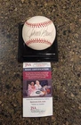 Johnny Bench HOF MLB Cincinnati Reds Signed  ROMLB Baseball JSA coa