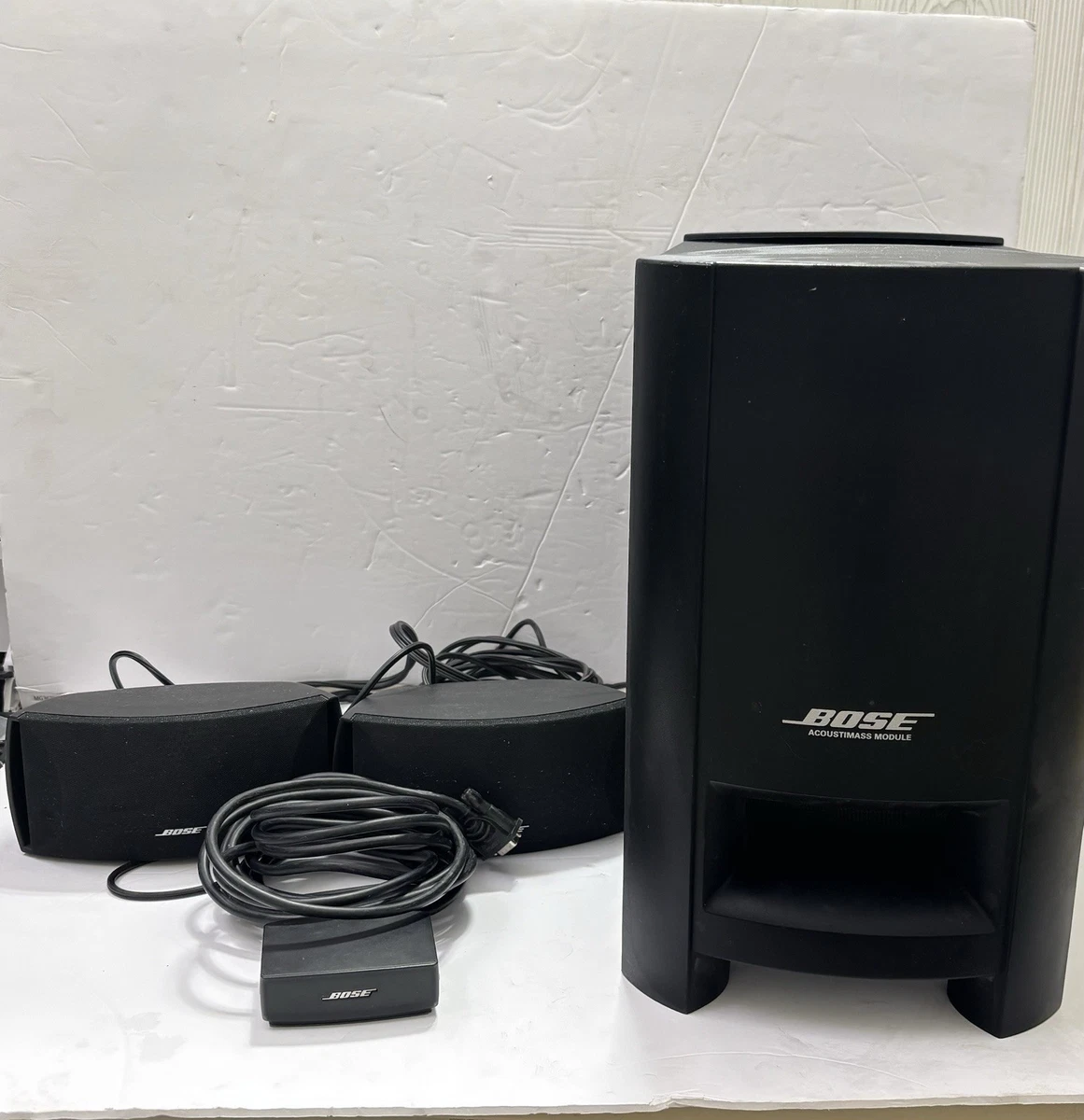 Bose CineMate Series II Digital Home Theater Speaker System Works