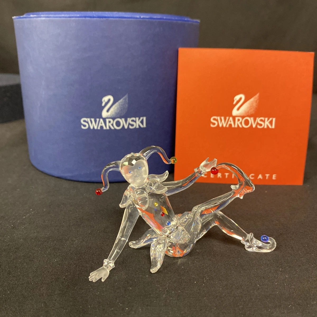 施华洛世奇水晶摆件小丑| eBay