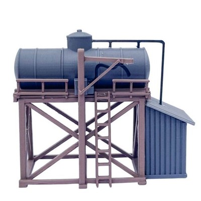 HO Diorama Water Tank Model Railway Layout Building Scene Props Model Accessory