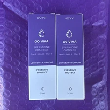 Govvi GO VIVA 2 Bottles SPERMIDINE COMOLEX 20ml/ each New