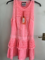 Superdry Pink Sleeveless Mini Dress Women's Size Small Casual Summer