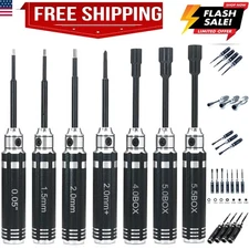 7PCS Hex Screwdrivers Nut Socket Driver RC Repair Tool Kit Screw Driver Compa...