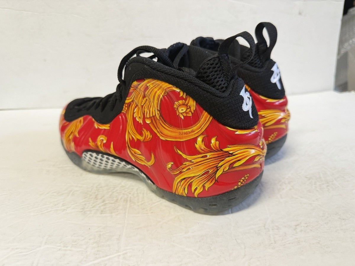Nike Supreme Foamposite One SP Red Tianjin Flightposite 652792-600