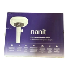Nanit Pro Smart 1080p Wi-Fi Video Baby Monitor & Floor Stand - White N303NW