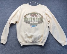 Vintage San Diego Zoo Tiger Sweatshirt XL Hanes Made in USA Zoological Society