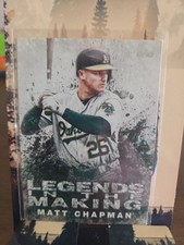 2018 Topps Update Legends In The Making Matt Chapman #LITM-6 Oakland Athletics 