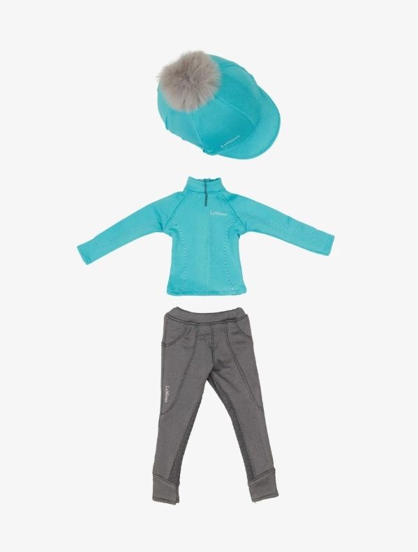 Lemieux Toy Rider Azure Outfit - Toy Pony Horse Rider