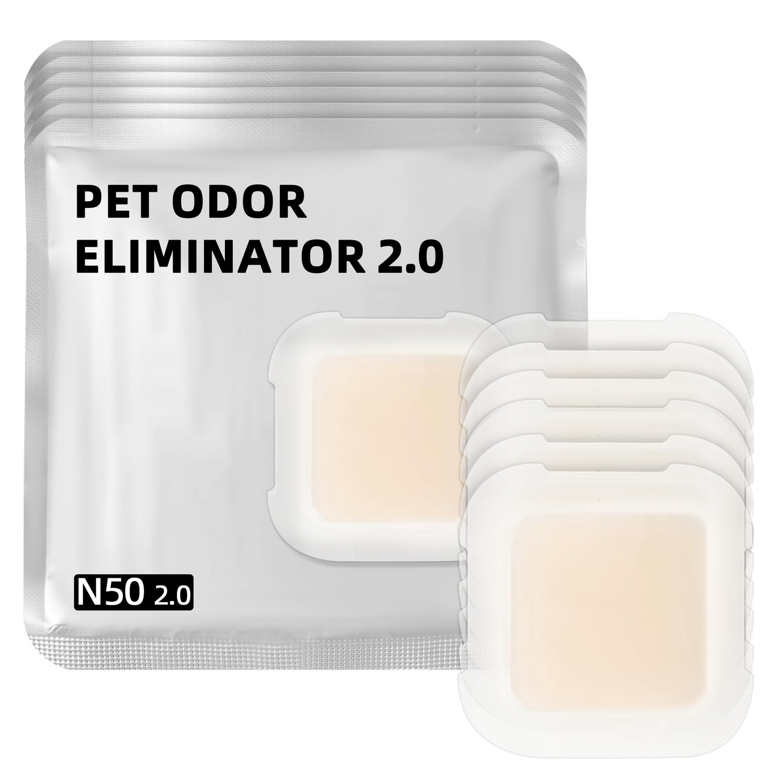 (Pack of 6) Pet Odor Eliminator 2.0 Competible with Pet-kit Cat Litter Box, C...