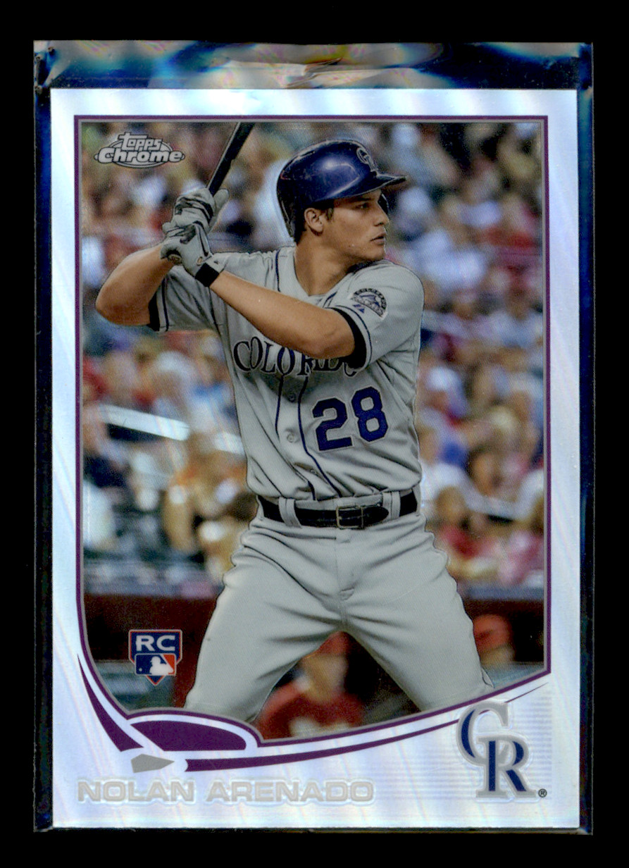 2013 Topps Chrome Nolan Arenado #78 Refractor RC Colorado Rockies