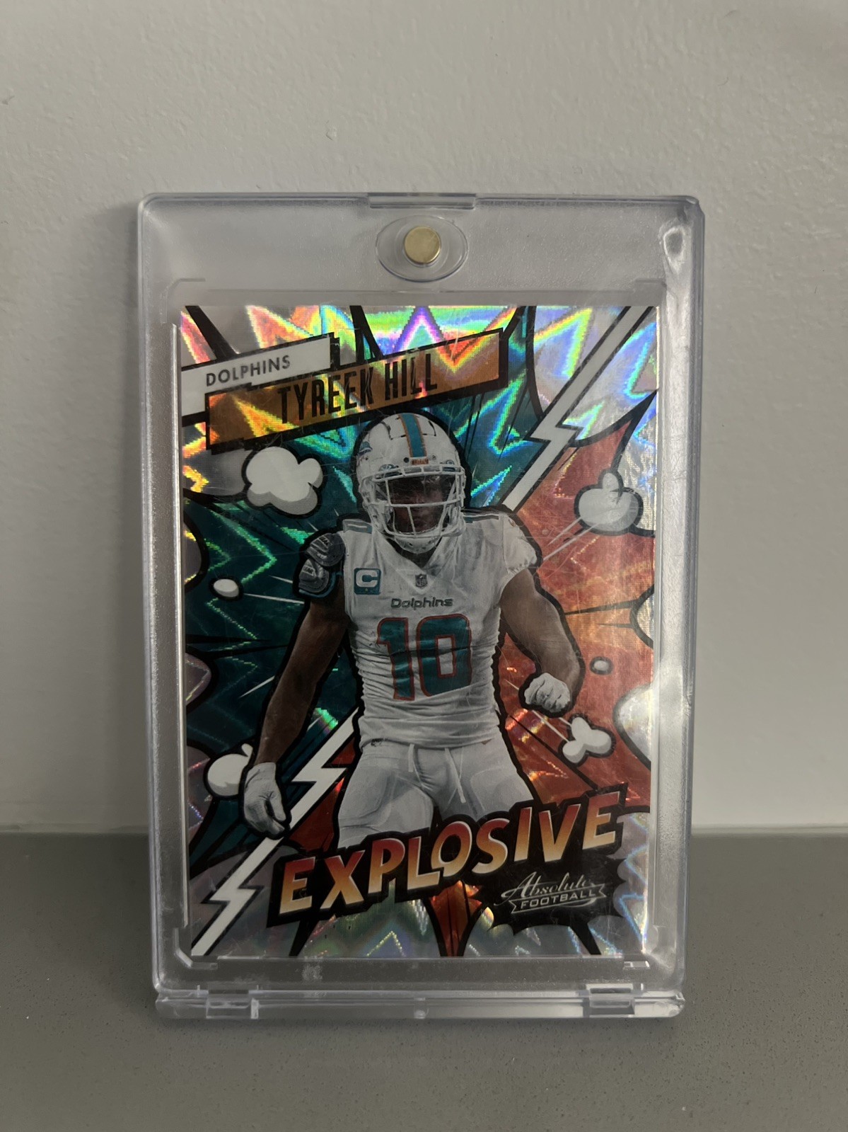 2023 Panini Absolute Tyreek Hill EXPLOSIVE Case hit SSP #33 Dolphins 💎