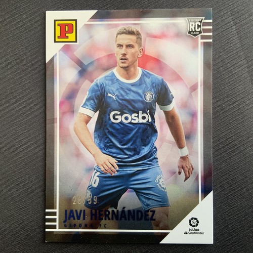 2022-23 Panini Chronicles Javi Hernandez Rookie RC Blue /99 #38 Girona FC