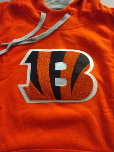 Cincinnati Bengals Antigua Victory Pullover Hoodie Chenille Men's XL NWT $114.99 - Picture 3 of 12