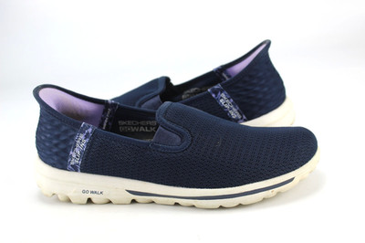 Skechers Gr.38 Damen Komfort Ballerinas Slipper Bequem Leicht  Blau  P 172