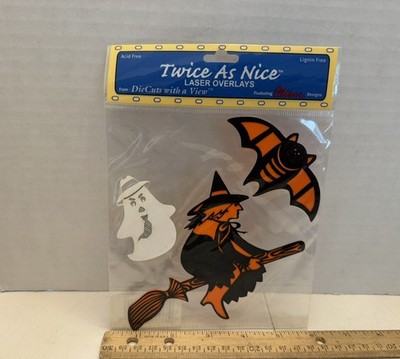 Ellison Designs ''Twice As Nice'' Laser Overlays Die Cuts With A View, Halloween