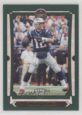 2019 Panini Legacy Green 36/100 Tom Brady #68 uk2