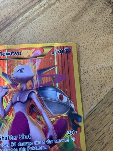 Mewtwo EX 164/162 Breakthrough Full Art Secret Rare Pokemon Card - Picture 4 of 16